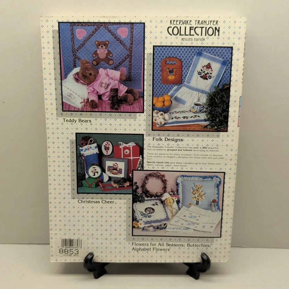 Craftways Keepsake Transfer Collection The Big Book 1000+ Iron On Patterns 1984